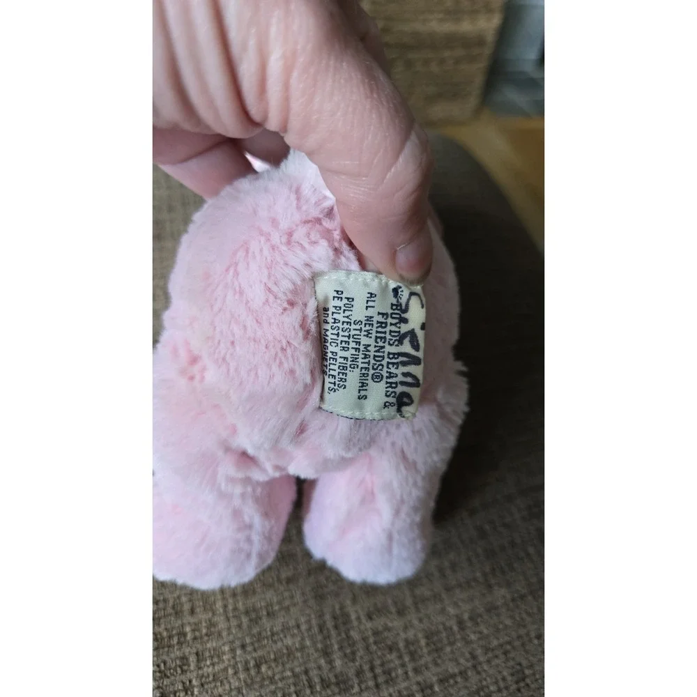 Boyds Plush Pink Pig With Baby Piglet • Mom & Baby Stuffed Animal Set • Boyds...